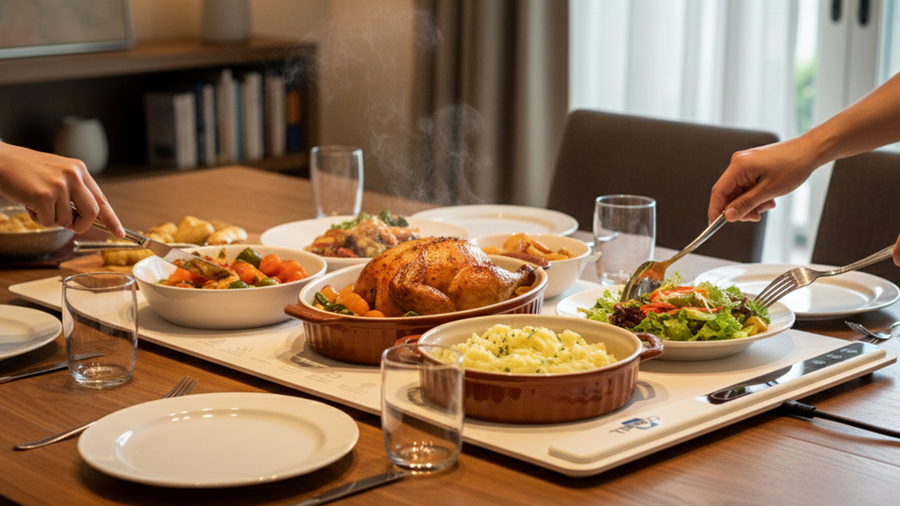 Enjoy warm food anytime
